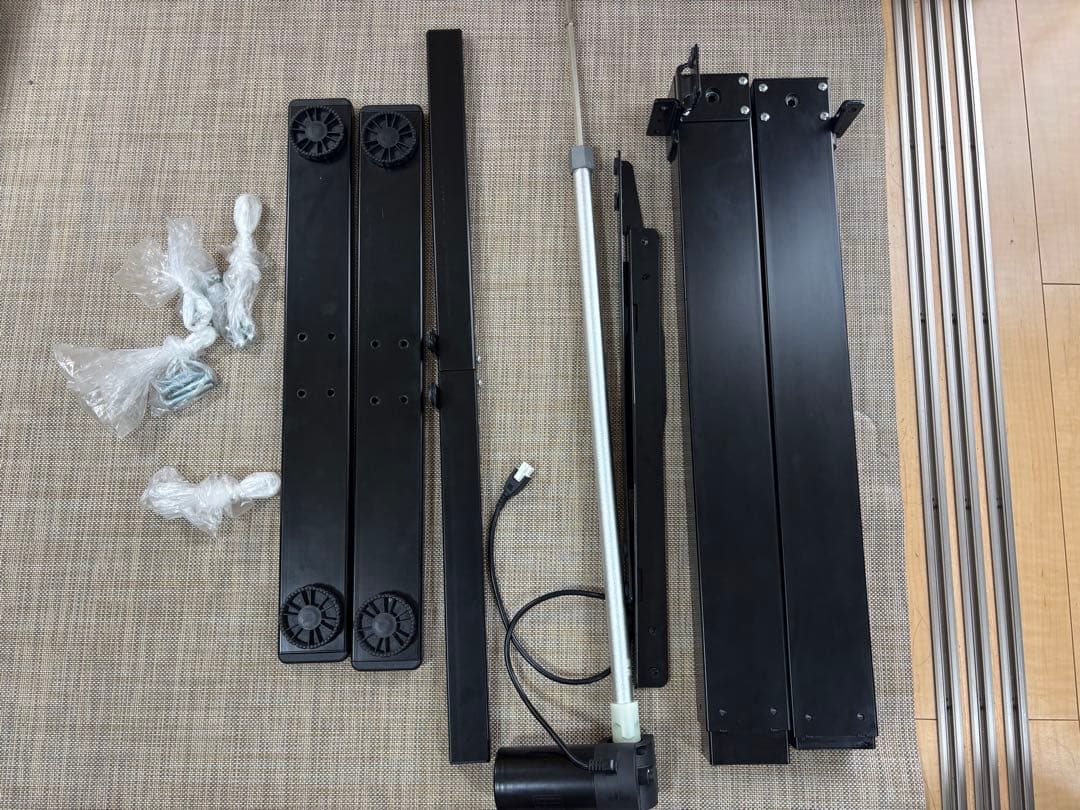 FlexiSpot(フレキシスポット) EF1 脚フレーム 黒