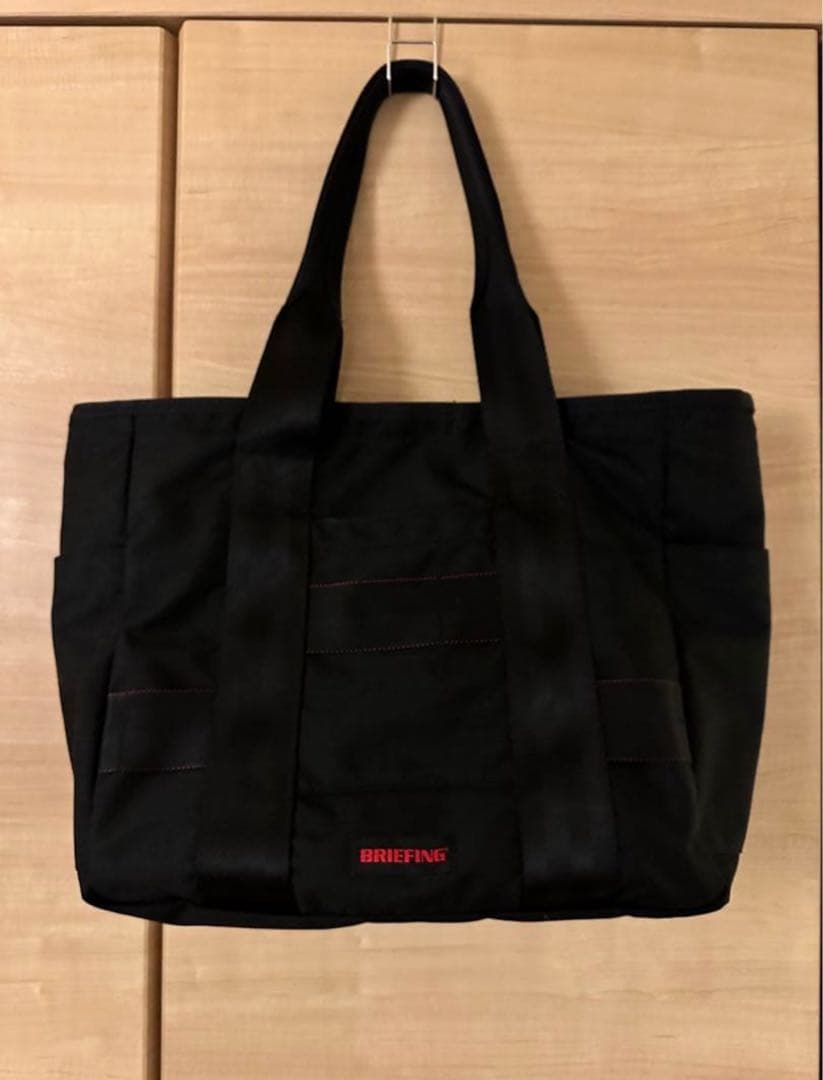 BRIEFING ブラック トートバッグ