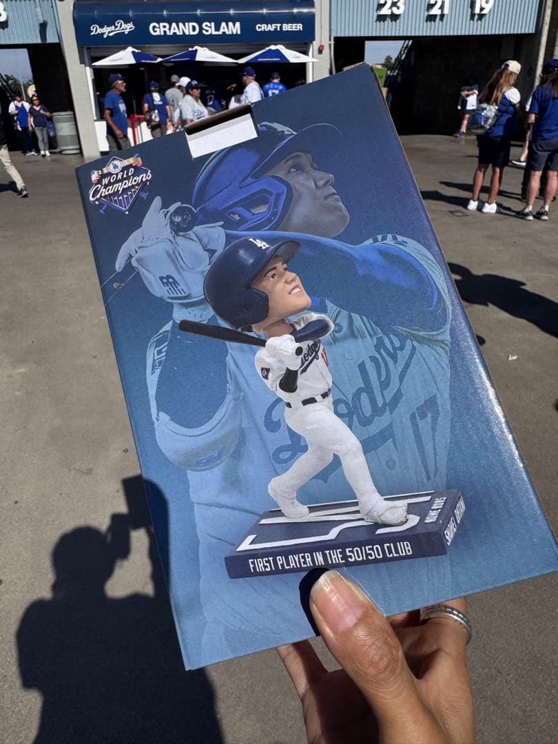 大谷翔平　50/50 バブルヘッド　来場者限定　スタジアム配布　ドジャース