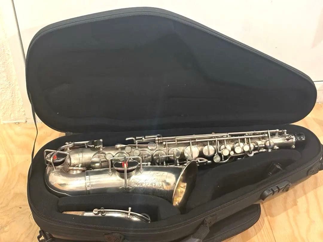 最終値下‼️ Buescher ブッシャー　ビンテージ　シルバー　アルトサックス