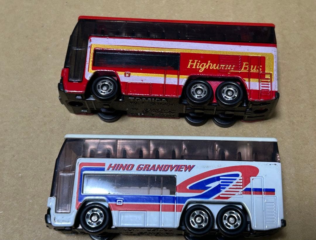 トミカ 日野 グランビューバス 2台セット②