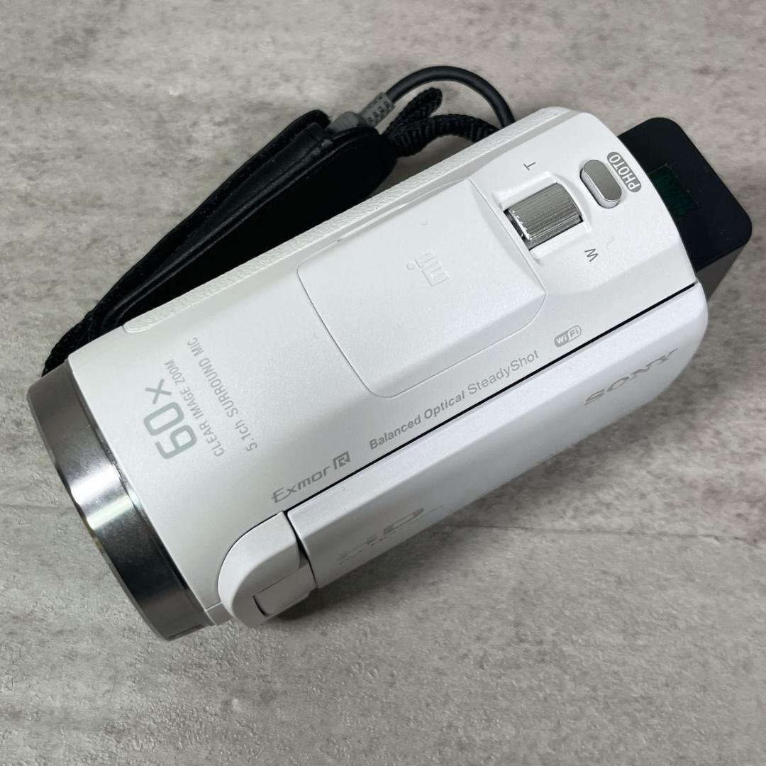 SONY ソニー ビデオカメラ HDR-CX680 ホワイト