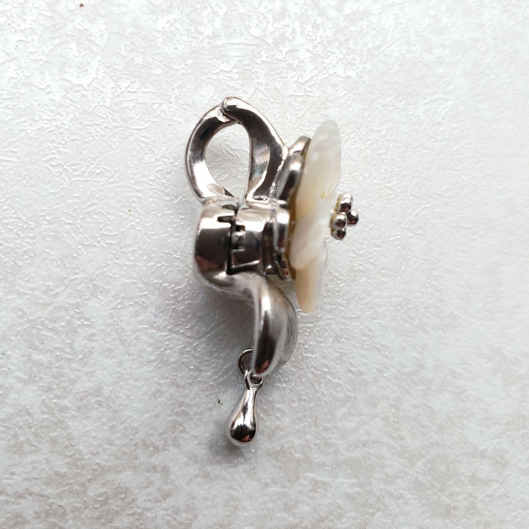 クラスプ シルバー925 パールネックレスの長さ調整に！