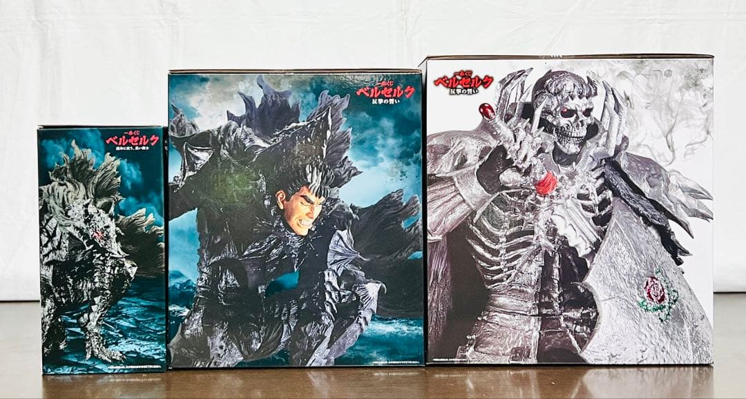 一番くじ ベルセルク フィギュア 3点セット おまけ付き(^-^)