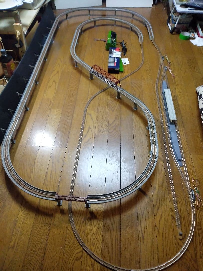 Nゲージ.TOMiX、高架レール.レイアウト、一式