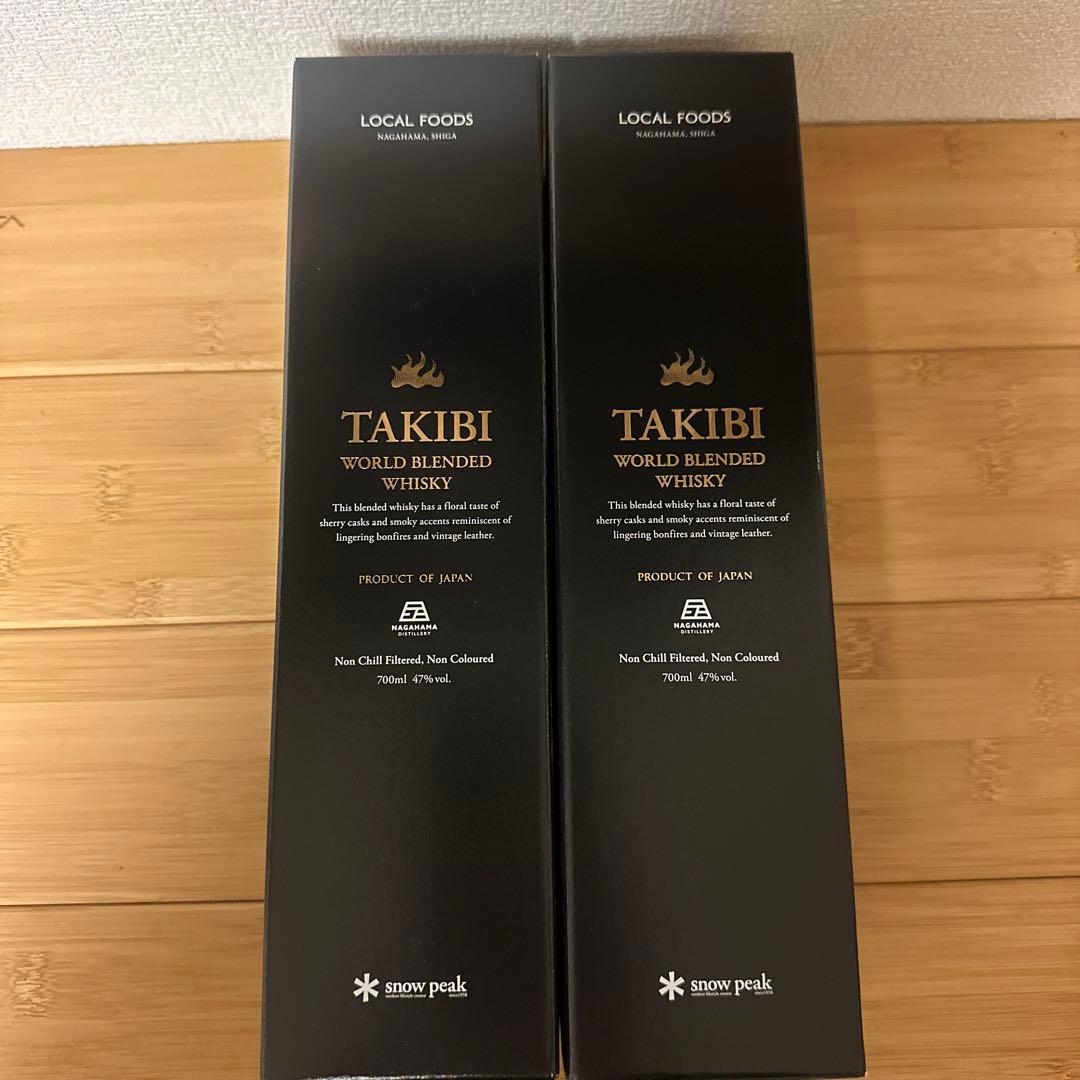 スノーピーク TAKIBI ウイスキー 700ml ×２本