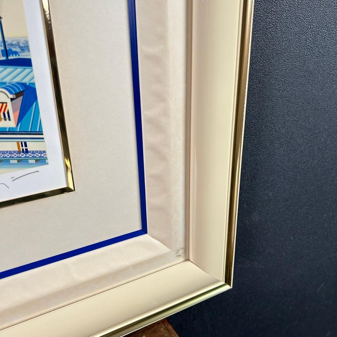 ヒロ・ヤマガタ「バルーニング」シルクスクリーン 直筆サイン入り エンボス印有り