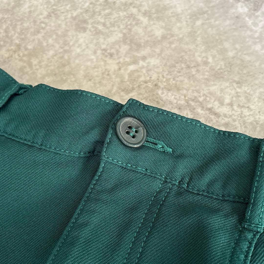 COMMEdesGARCONS HOMME PLUS【XS】サルエルパンツ 緑