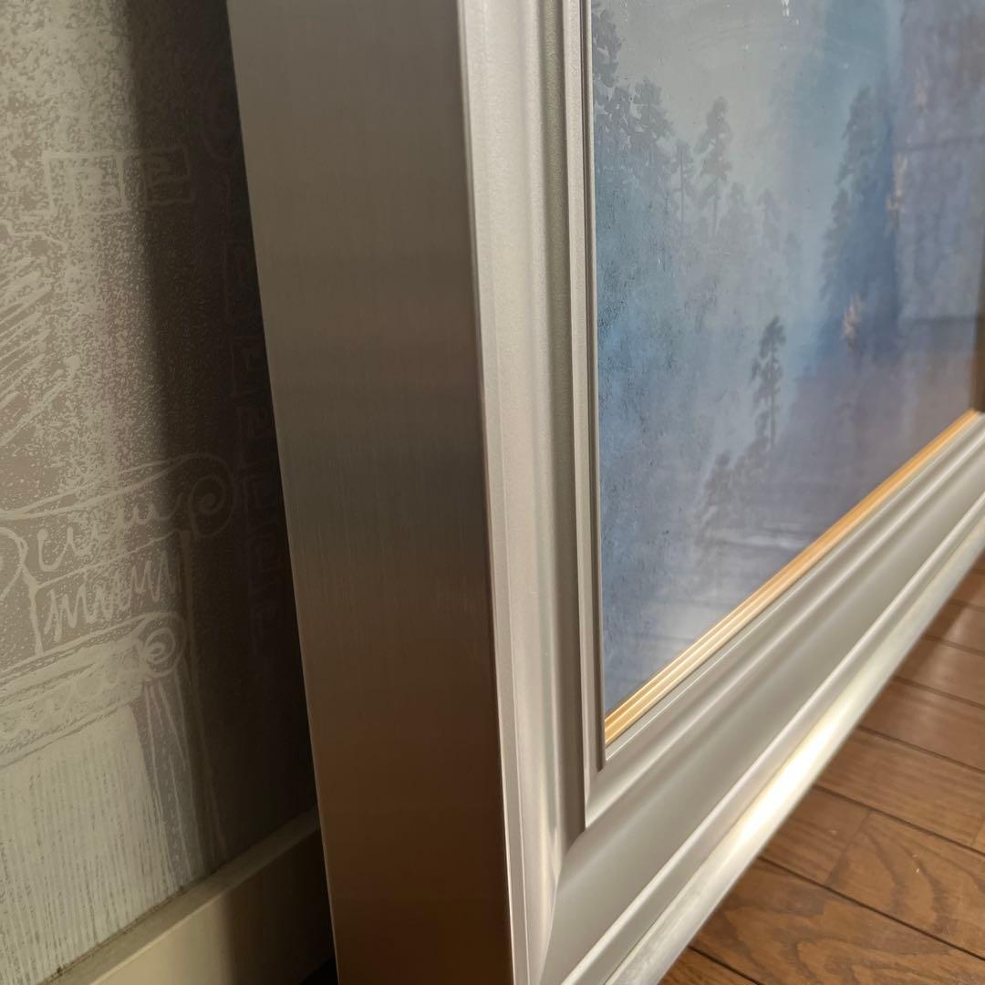 神崎 淳 「霧立」10号 日本画 アート 絵画 和室