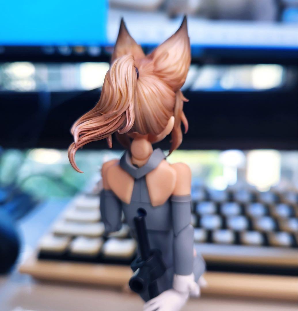 「R.Z.」けものミミポニーテール・メガミデバイス・髪パーツ　メガミデバイス