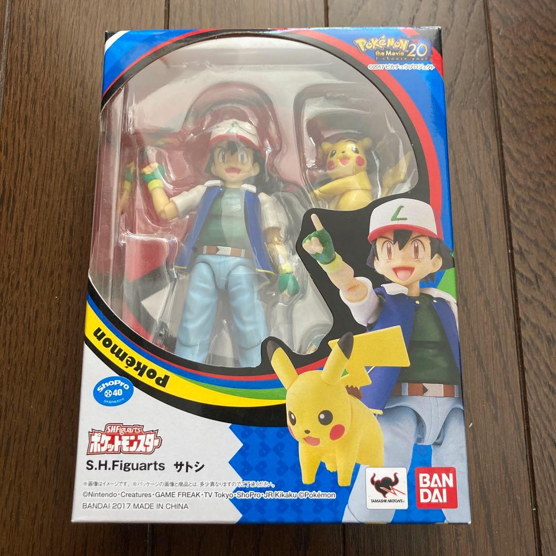 S.H.Figuarts ポケモン サトシ フィギュア ピカチュウ付き