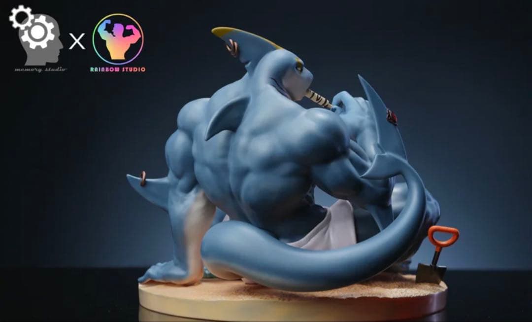 Shark Memory サメ フィギュアガレージキットスタチュー