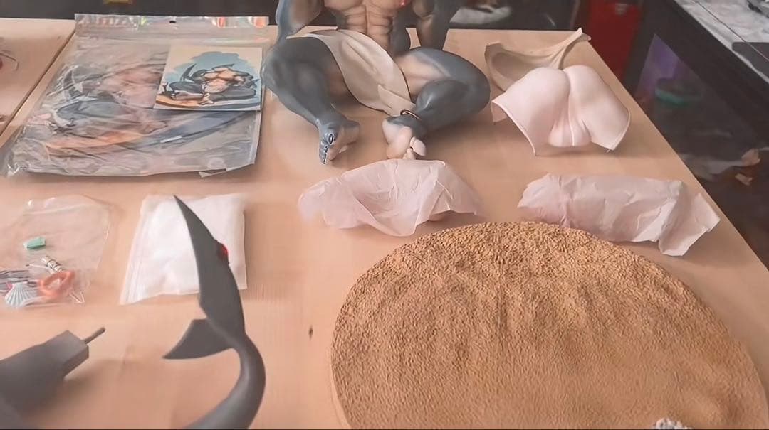 Shark Memory サメ フィギュアガレージキットスタチュー