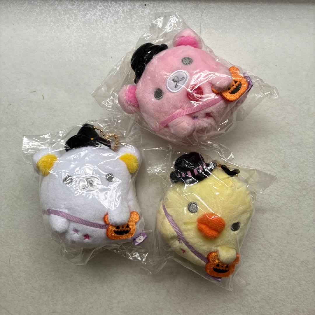 リラックマ　おばけ　ハロウィンぶら下げぬいぐるみセット　2016