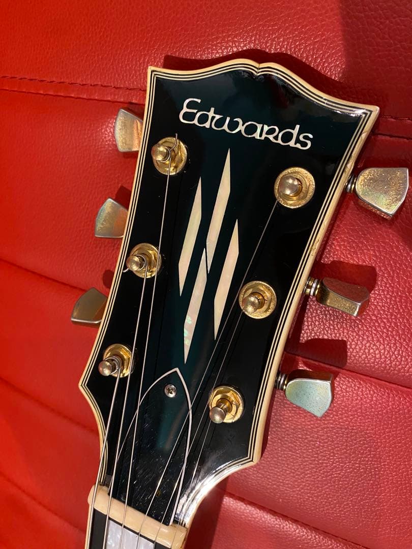 Edwards 初期　レスポールカスタム　エボニー指板 lespaul