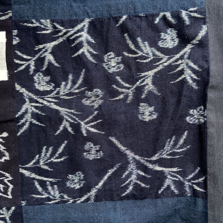 【　時代物　本藍染　タペストリー　テーブルセンター　】蔵出し！