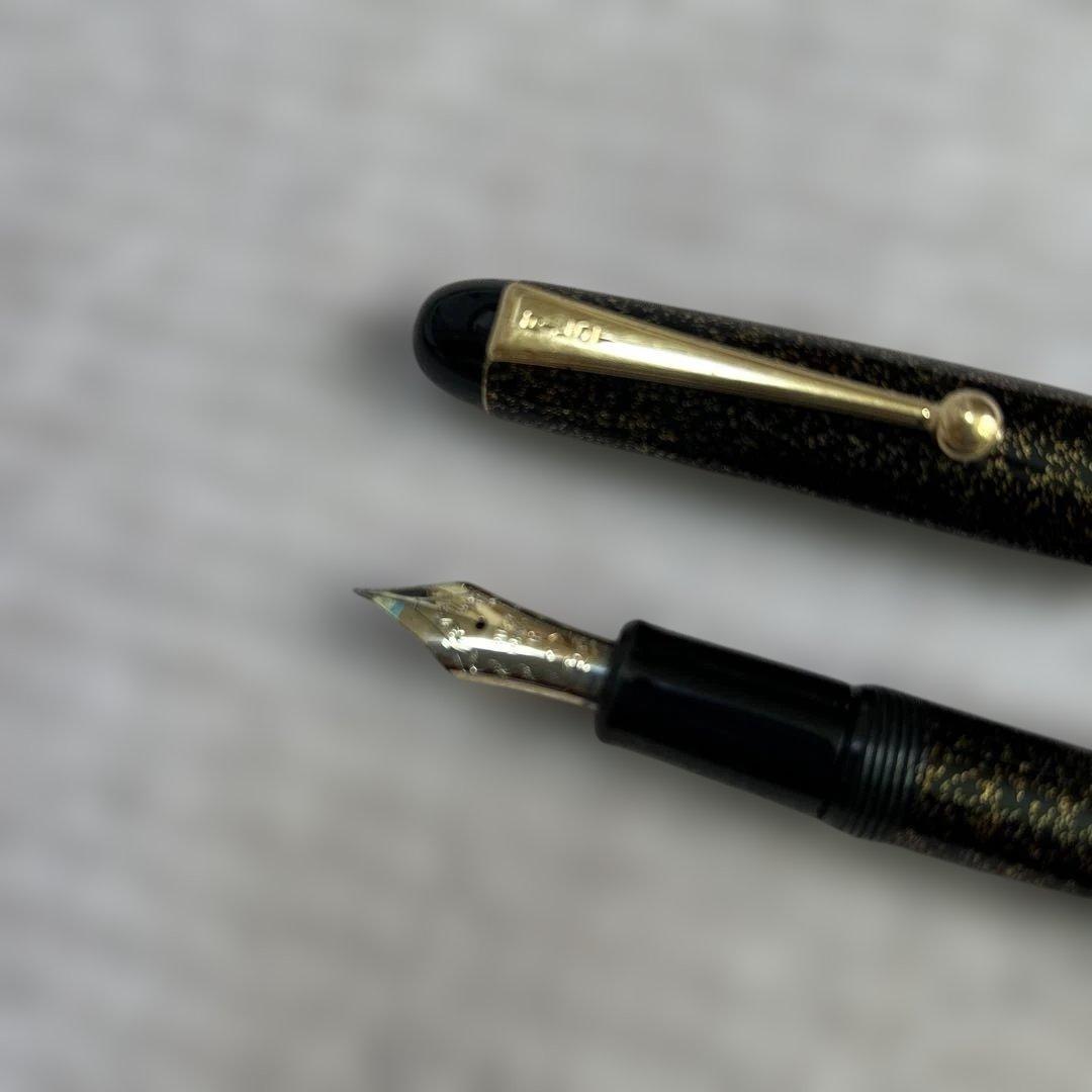 パイロット　漆塗　蒔絵　万年筆
