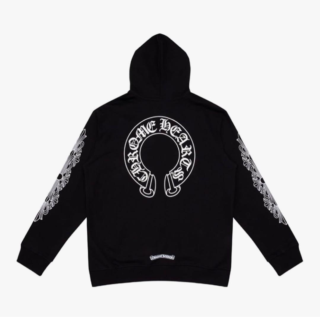 [新品] Chrome Hearts ブラックパーカー