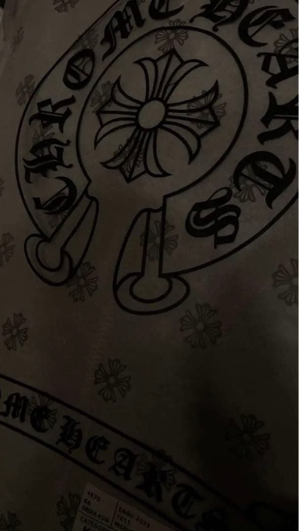 [新品] Chrome Hearts ブラックパーカー