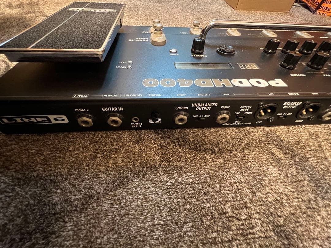 LINE 6 POD HD400 ギターエフェクター