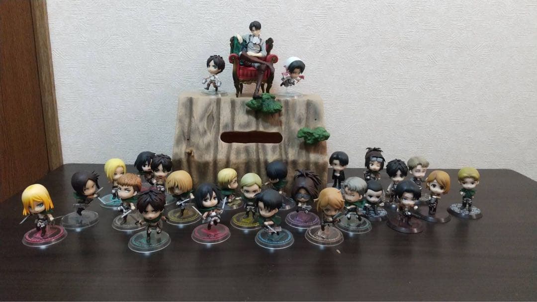 進撃の巨人一番くじ ちびきゅんキャラセットまとめ売り