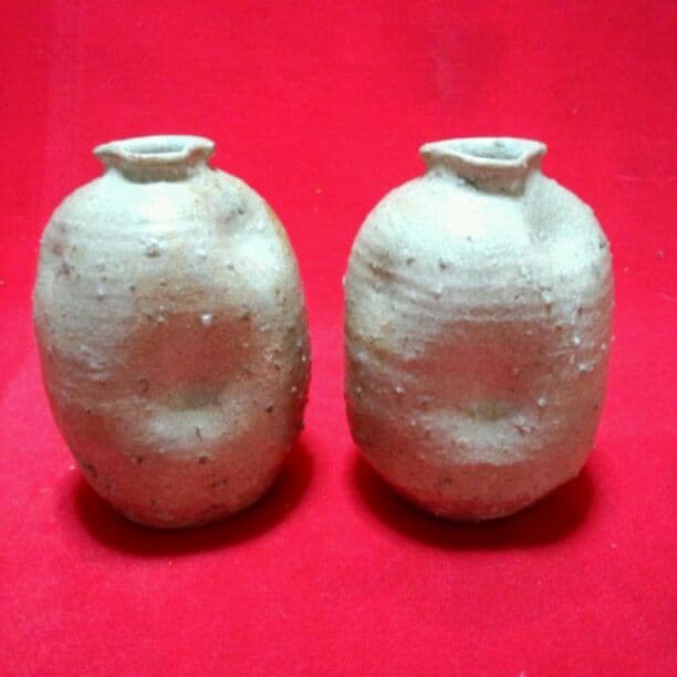 A35　手捻り　徳利　2個