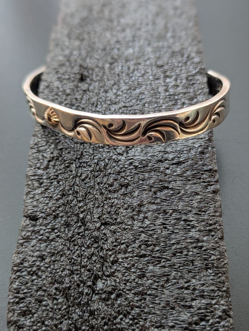 美品ARIZONA シルバーバングル ルビー付きアリゾナフリーダム