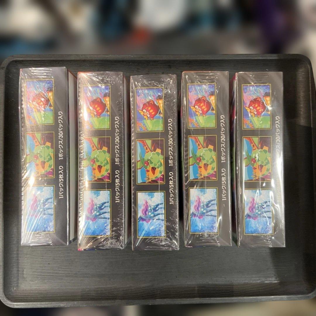 インフェルノx box シュリンク付き　5ボックス新品未開封　ポケモンカード