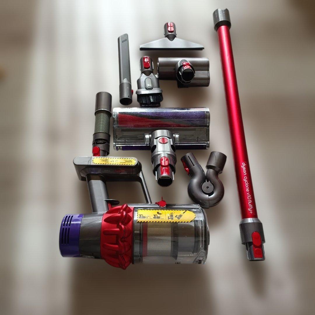 【動作確認済】【別売り収納スタンド付き】Dyson cyclone v10