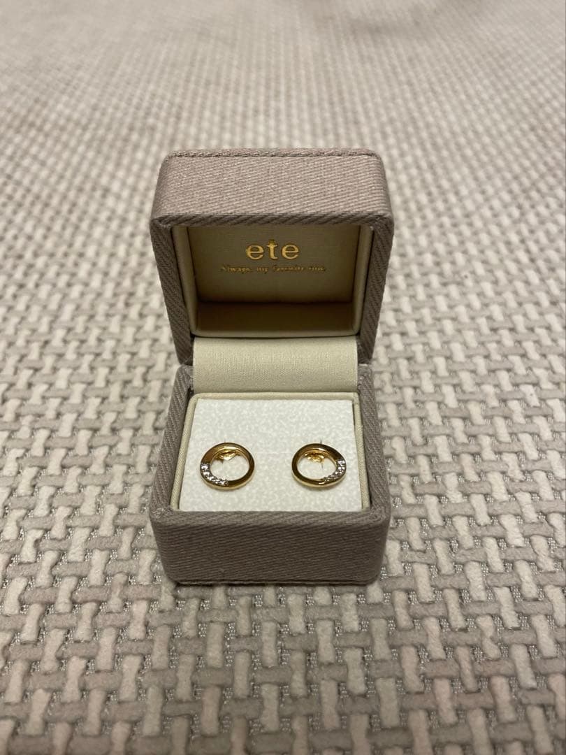 【箱付き】ete ピアス