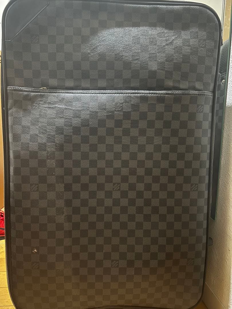 【引渡し可能！】Louis Vuitton 黒キャリーケース【要メンテナンス】