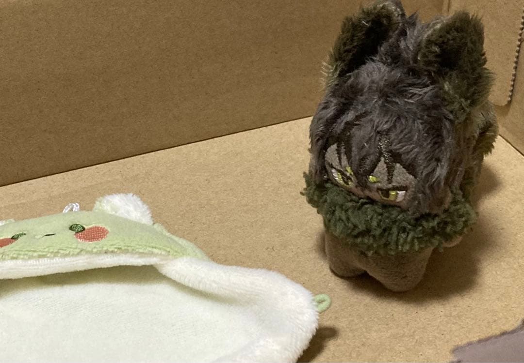 自作ぬいぐるみ・緑の男の子