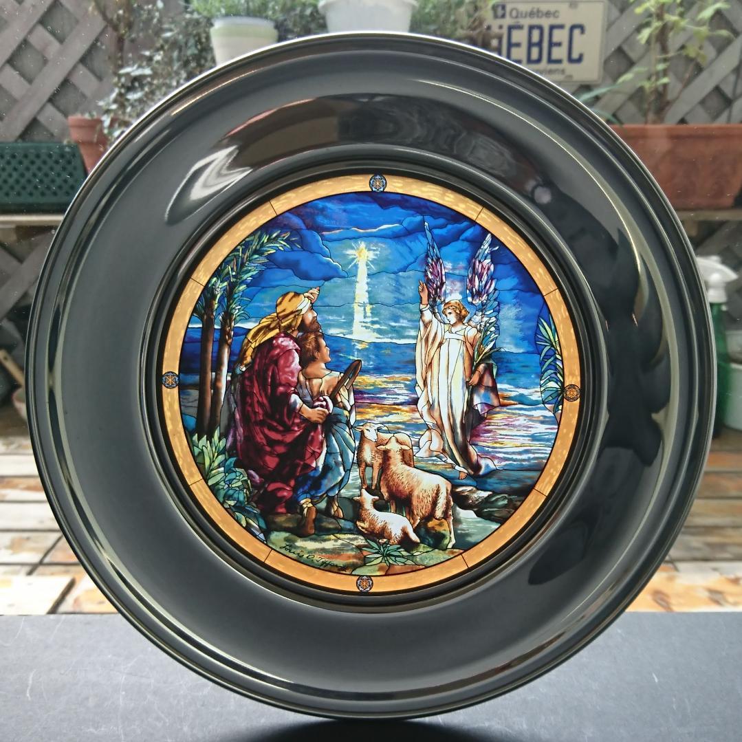 ルイスCティファニー ステンドグラス 天使＆羊飼い グラスマスターズ