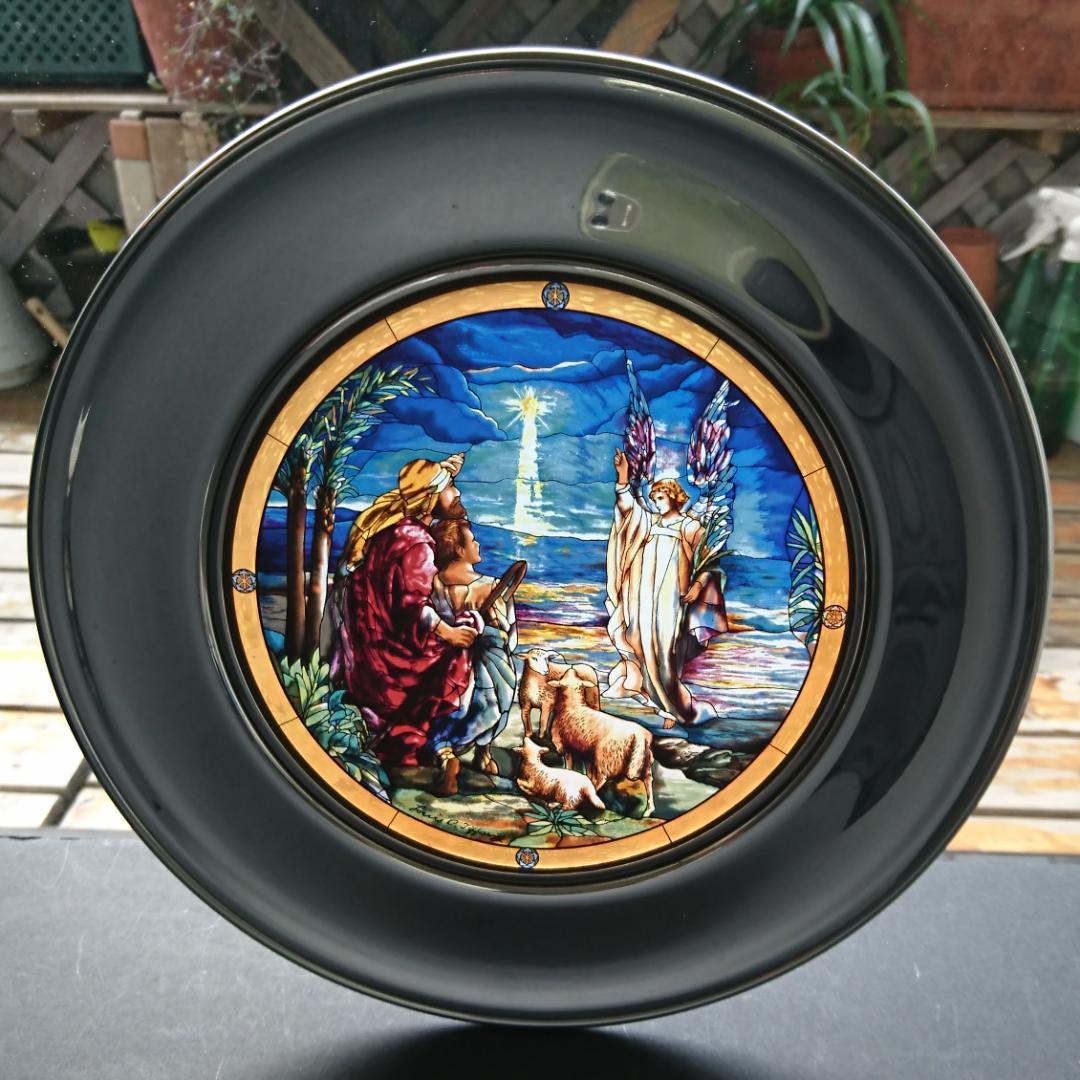 ルイスCティファニー ステンドグラス 天使＆羊飼い グラスマスターズ