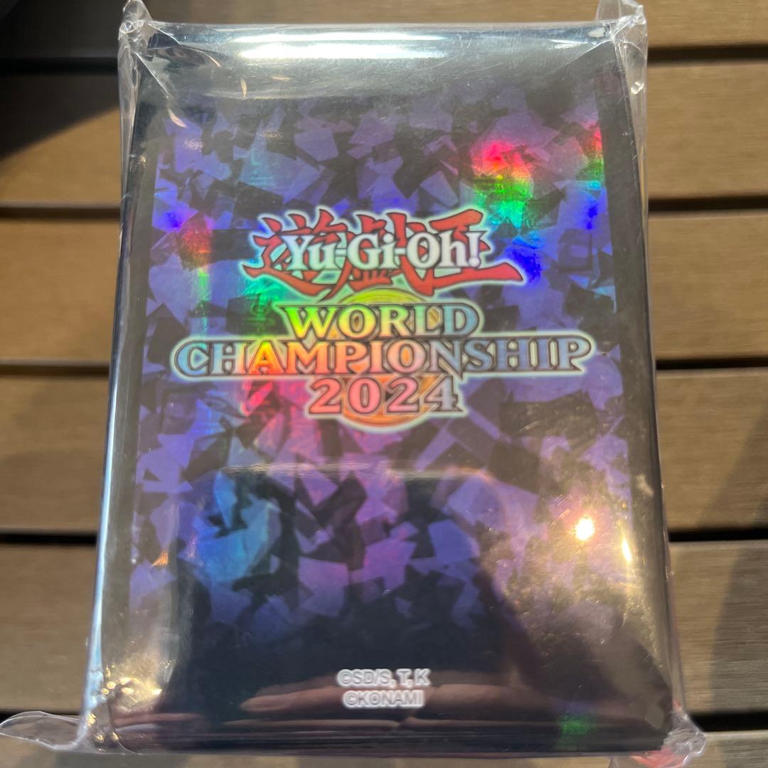 遊戯王WCS2024 スリーブ　青　未開封　yu-gi-oh 世界大会