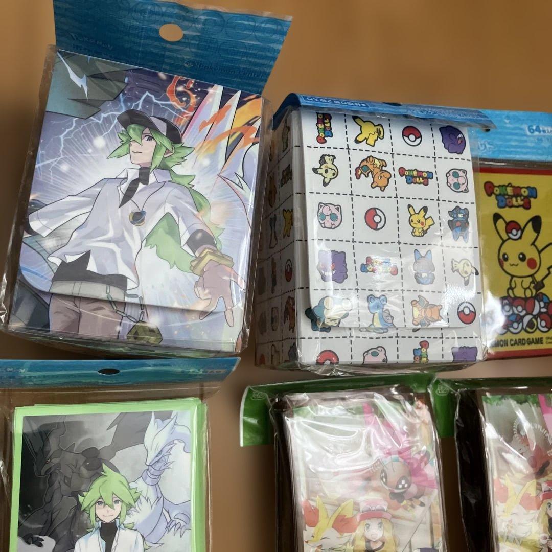 【ポケカサプライ】スリーブ・プレイマット・デッキケースセット全18点セット
