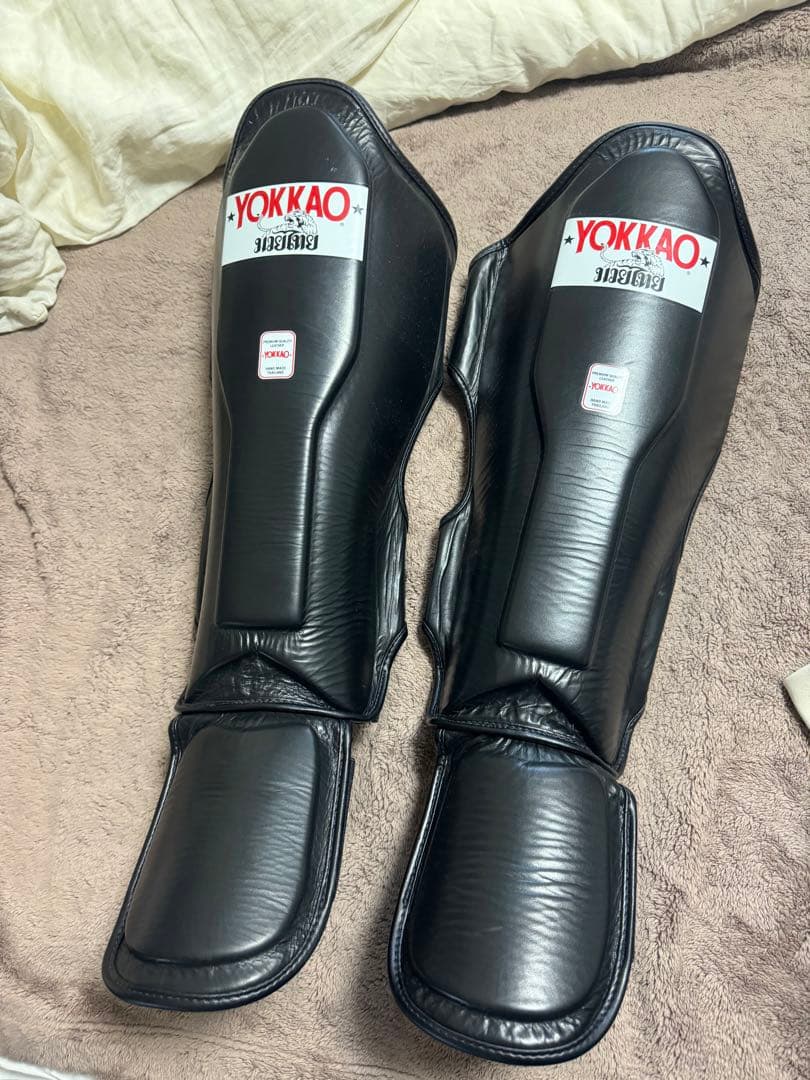 YOKKAO ブラック シンガード Lサイズ キックボクシング ムエタイ