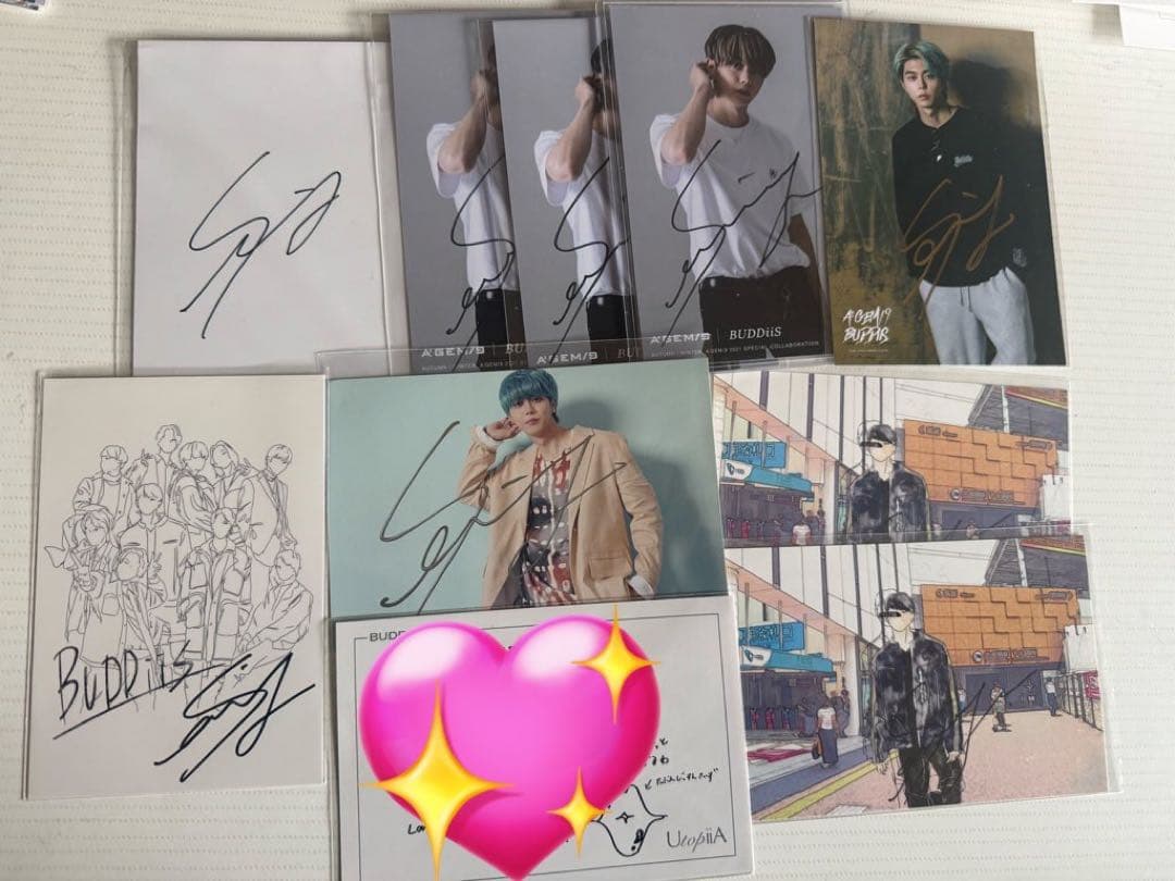 BUDDiiS SEIYA 岡本聖哉 サイン まとめ売り