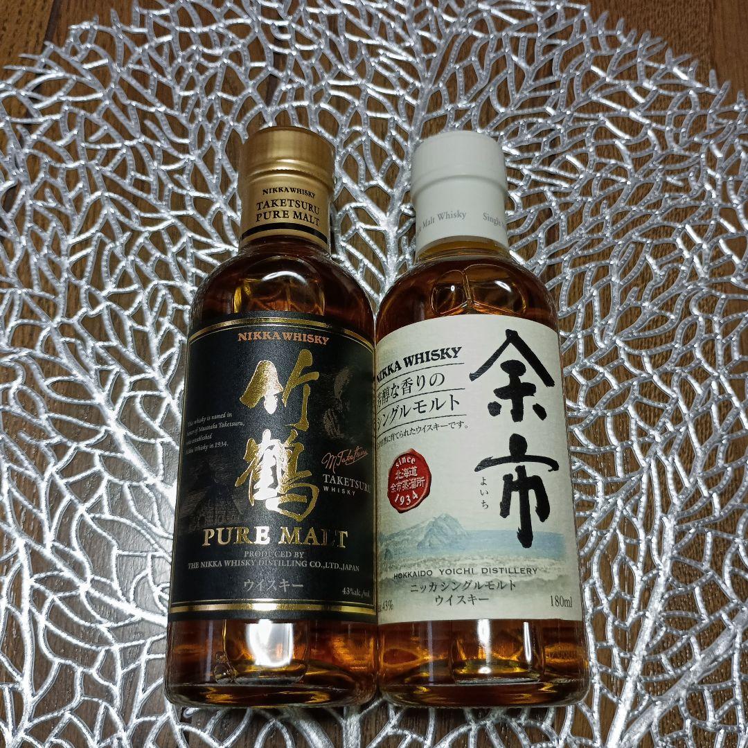 NIKKA WHISKY 竹鶴ピュアモルト 余市セット