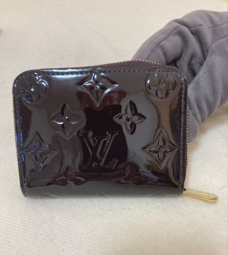 ルイヴィトン ヴェルニ　アマラント コンパクト財布