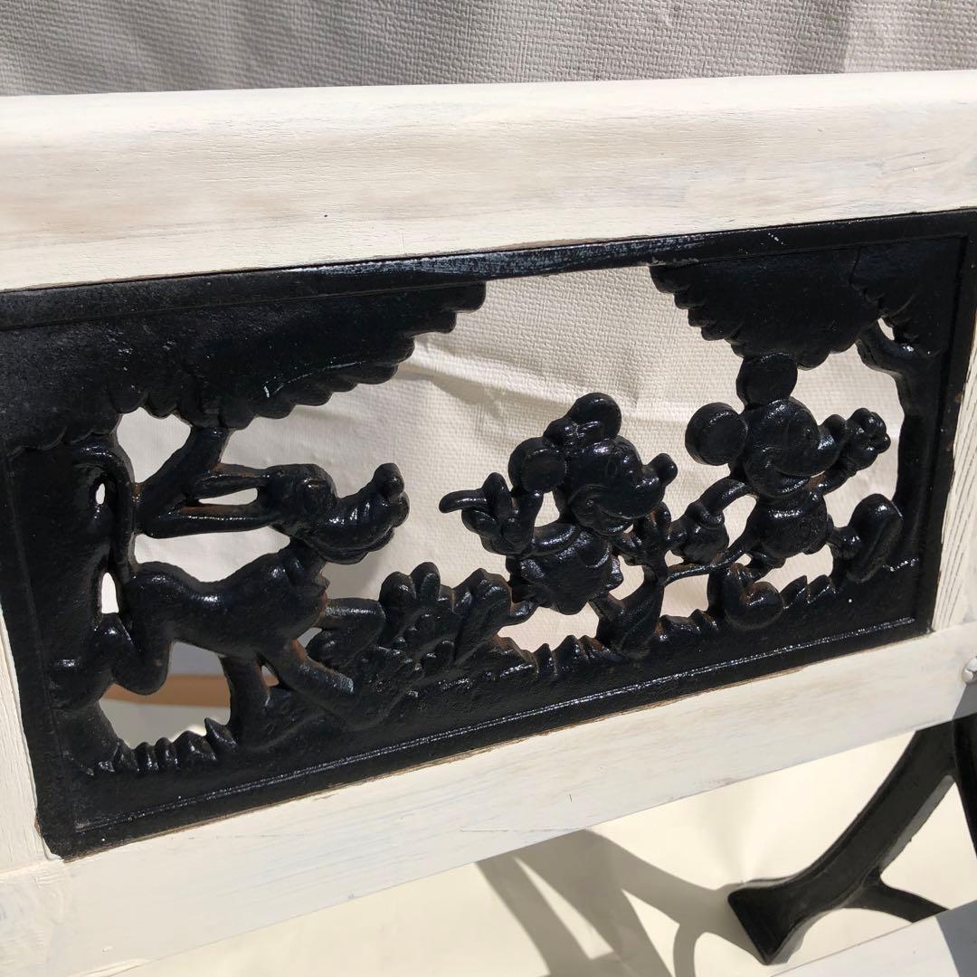 Disney ガーデンミッキー&フレンズ ガーデンファニチャー 鋳物 チェアー