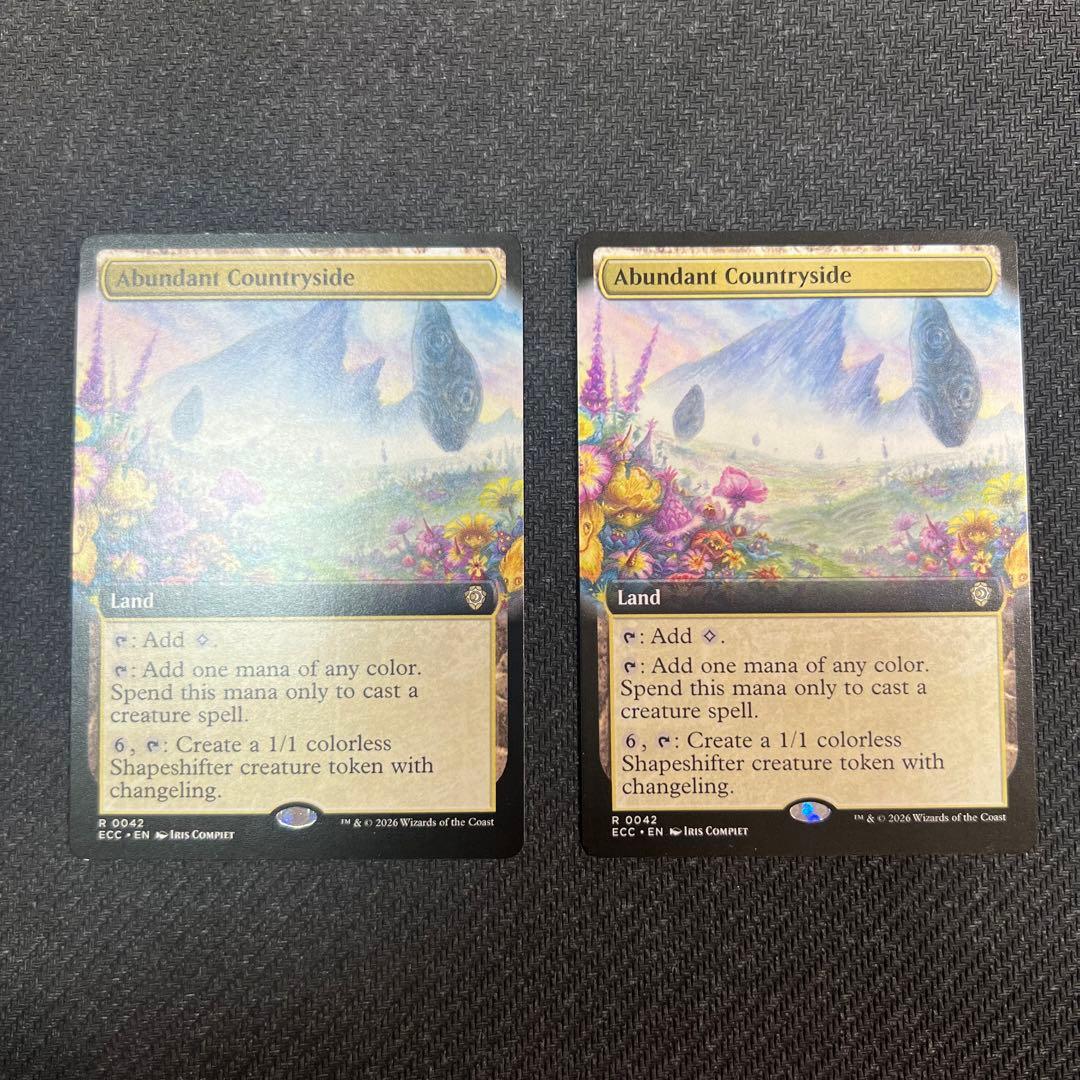 MTG 豊かな在郷/Abundant Countryside英語版 2枚セット