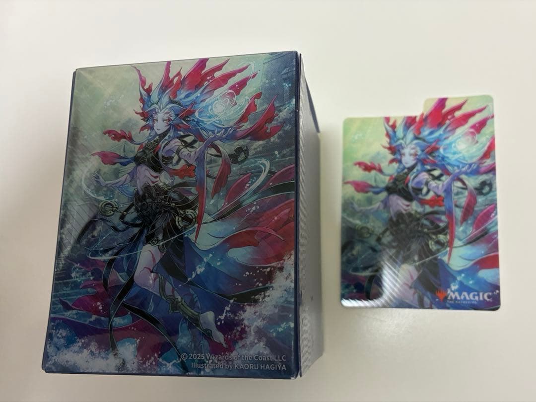mtg ティシャーナの潮縛り　デッキケース、プレイマット、スリーブ2個　セット
