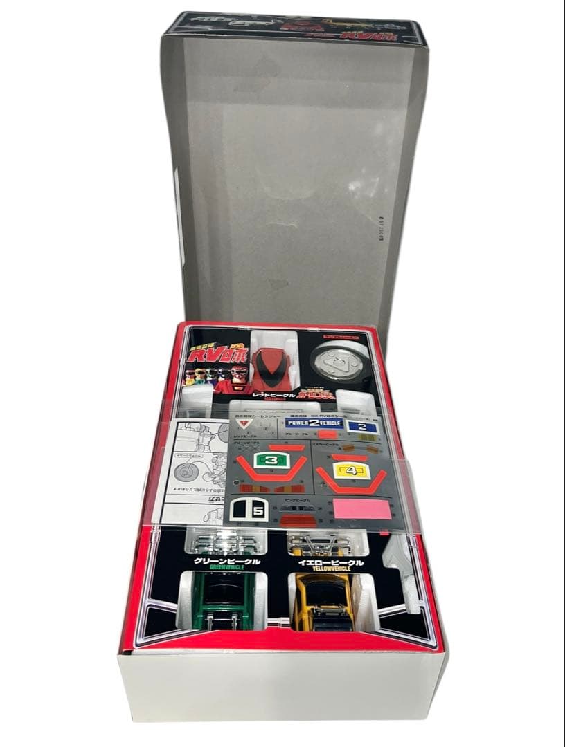 デッドストック　未使用品　激走戦隊カーレンジャー 激走合体DX RVロボ　当時物