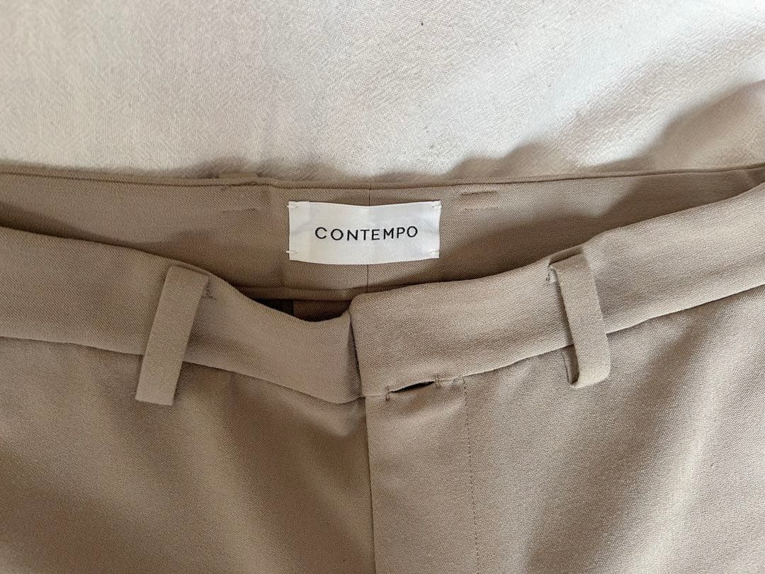 yaeca ヤエカ　contempo ワイドストレートパンツ