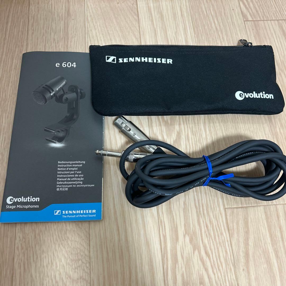 美品✨e604 Sennheiser e604 ケース付き