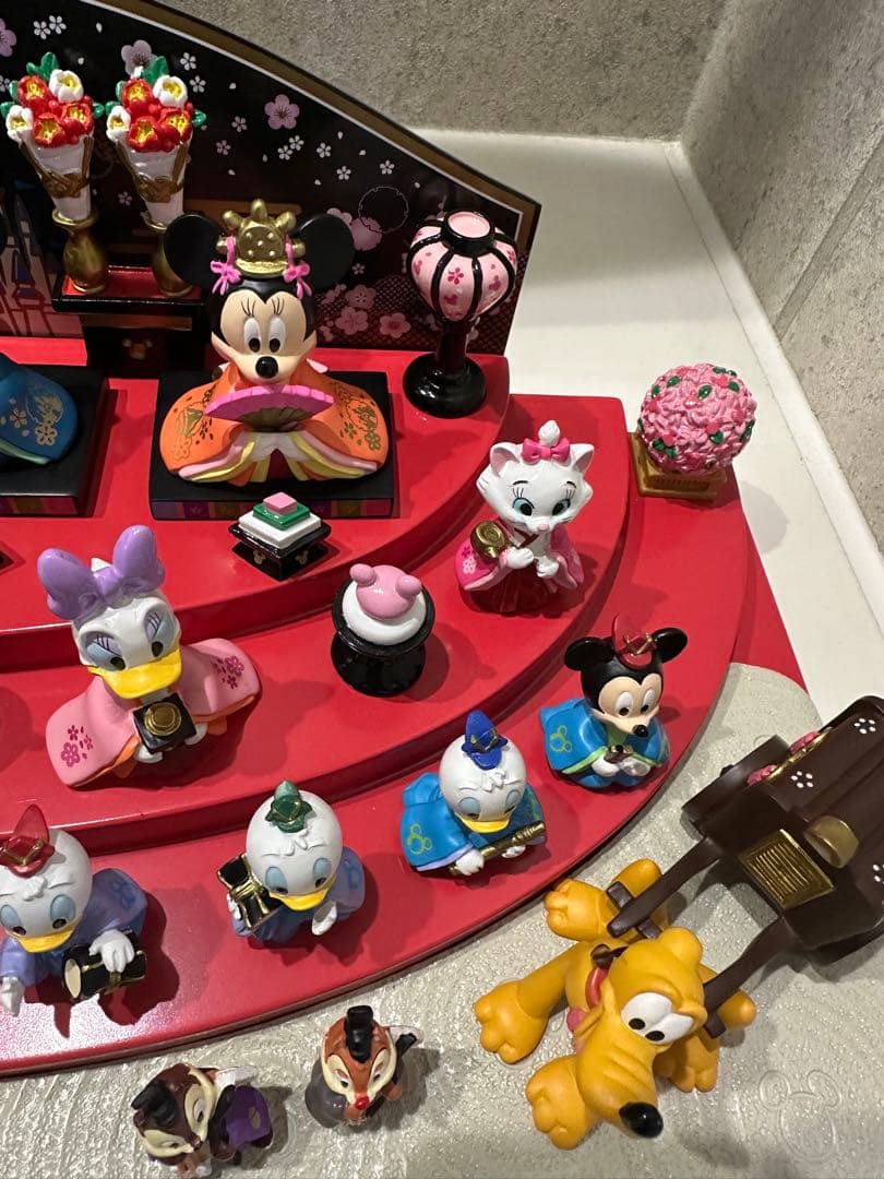 ミッキーと仲間たちの雛人形セット　ディズニー