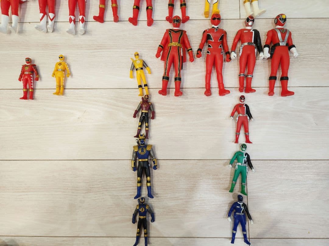 戦隊ヒーロー　ソフビ　フィギュアコレクション　60体　まとめ売り　コンプリート