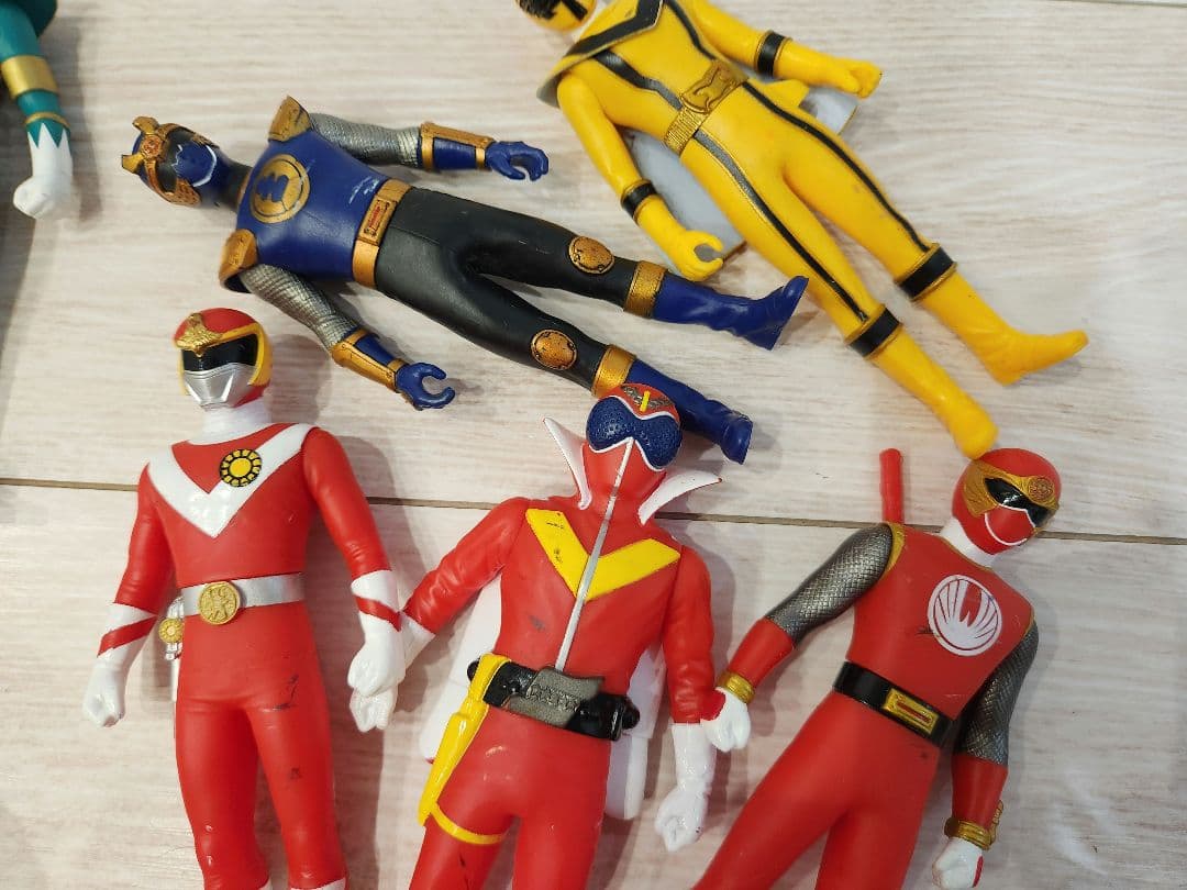 戦隊ヒーロー　ソフビ　フィギュアコレクション　60体　まとめ売り　コンプリート