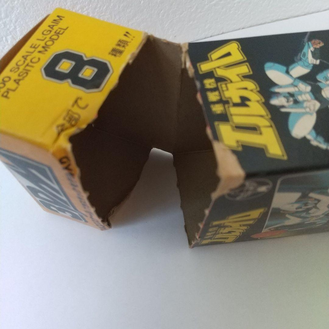 当時物 昭和レトロ 森永チョココーン 重戦機エルガイム 箱